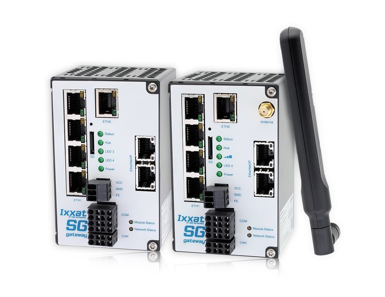Nowe bramki Ixxat Smart Grid  zgodne z IEC 61850 i IEC 60870 oraz z obsługą LTE